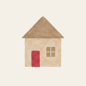 Watercolor house